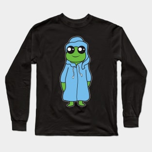 Cute Frog Comic Long Sleeve T-Shirt